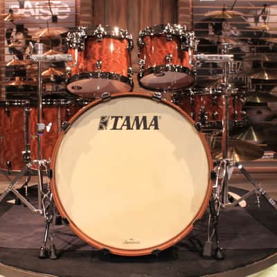 Tama Starclassic Bubinga Figured African Cherry LTD 6pcs Drum set - Used! image 2