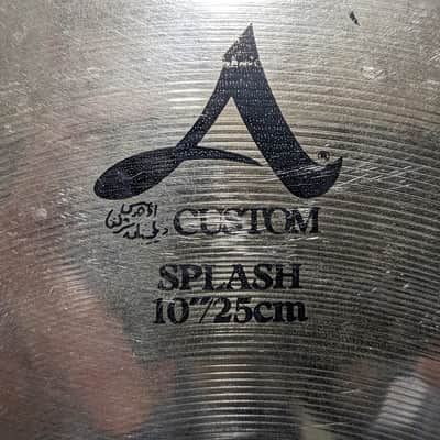 Zildjian 10" A Custom Splash Cymbal 1993 - Present - Brilliant image 4