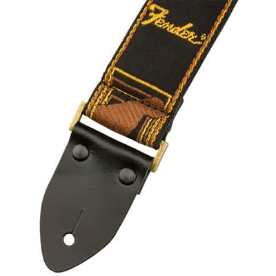 Fender 2" Legacy Vintage Monogram Guitar or Bass Strap image 2