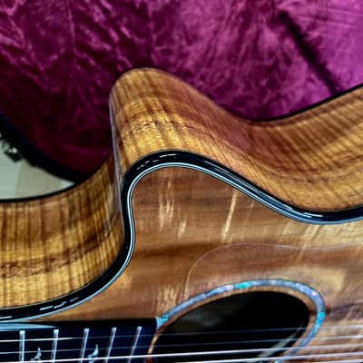 Taylor Spring Limited Edition 12-Fret Grand Concert Acoustic-Electric Guitar 2010 - Natural image 13