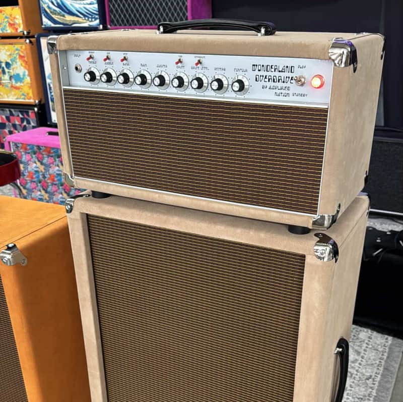 Amplified Nation Wonderland Overdrive 100w Head & Matching 2x12 Cab 2026 - Suede image 1