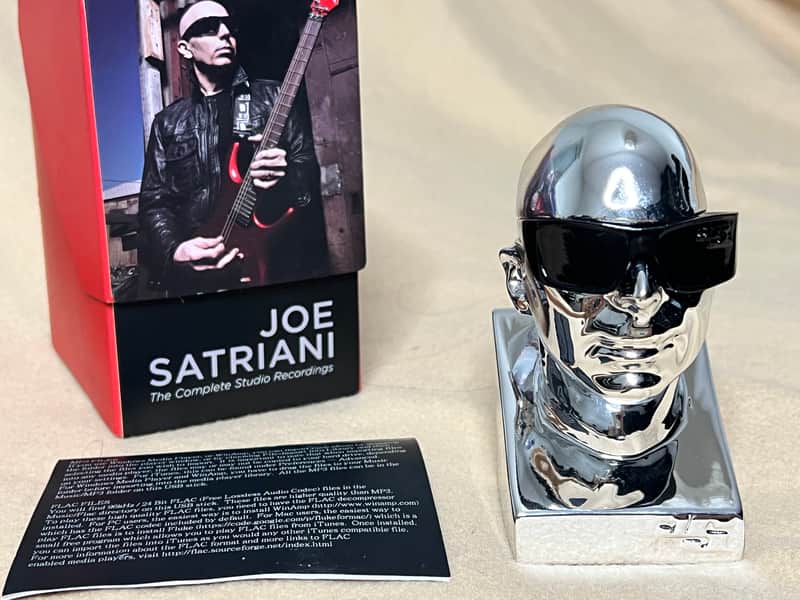 Joe Satriani Chrome Dome Complete Studio Recordings USB with Box 2014 Rare image 1