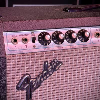 Vintage Fender 70’s USA Bassman 135 combo image 9