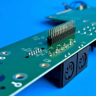 NI KOMPLETE S25 MK1 MIDI Keyboard Part ON/OFF AC USB Input Power Board PBC-01-F0 image 13