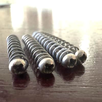 Gibson Vintage 1975 Pickup Ring Screws Springs SG L6-S The Paul 1976 1977 1978 image 2