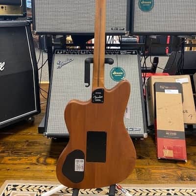 Fender American Acoustasonic Jazzmaster 2021 3-Color Sunburst image 4