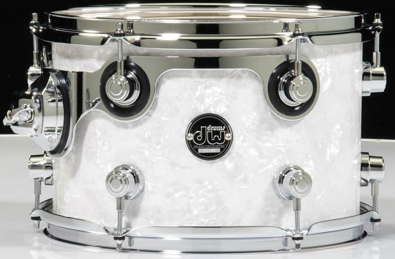 DW Performance Series 8x12 Tom - White Marine image 1