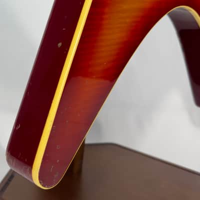 Ibanez X Series Rocket Roll II RR-550 W/ OHSC MIJ Japan 1983 - Cherry Sunburst image 5