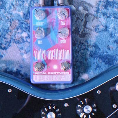 LIFE IS UNFAIR Violet Oscillation Shoegaze Fuzz image 3