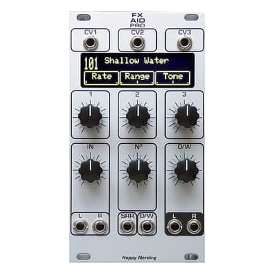 Happy Nerding FX Aid Pro Eurorack Effects Module (Silver) image 1