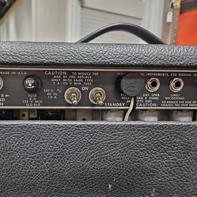Rivera Era Fender Deluxe Reverb 1981 - Black image 12