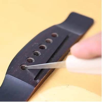 1.3mm Bridge Pin Hole Slotting Saw Kit For Guitar Repair Tool image 3