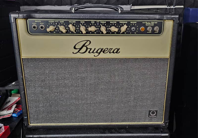 Bugera V22 Combo with Celestion Greenback and Carl's Attenuator image 1