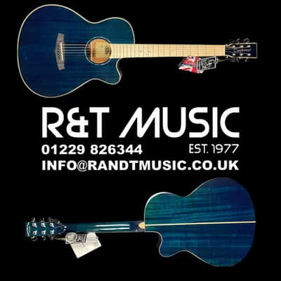 Immagine Tanglewood Winterleaf TW4CEBLA Electro-acoustic Guitar - 8