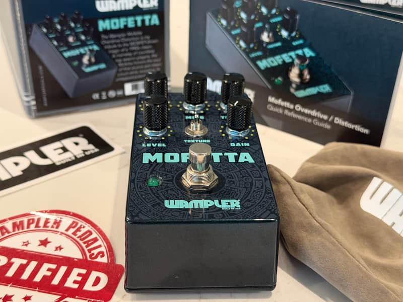 Wampler Mofetta 2024 - Present - Black / Teal image 1