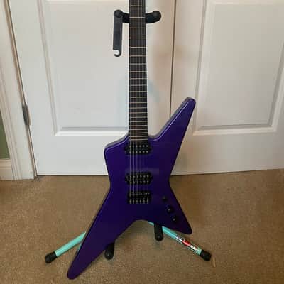 LEF Custom Guitars Star w/ Original Purple Flake Paint image 2