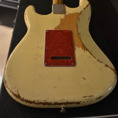 American Fender Stratocaster Relic Vintage White Texas Specials image 13