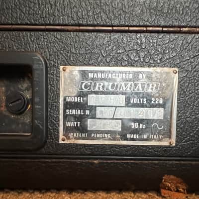 Crumar DP-80 Dynamic Analogue Piano Synthesizer. Vintage and Rare! image 8