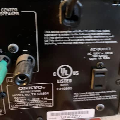 Onkyo TX-SR504 Home theater receiver image 4