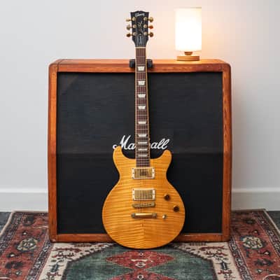 Immagine Gibson Les Paul Standard Double Cut 2006 - Trans Amber - 2