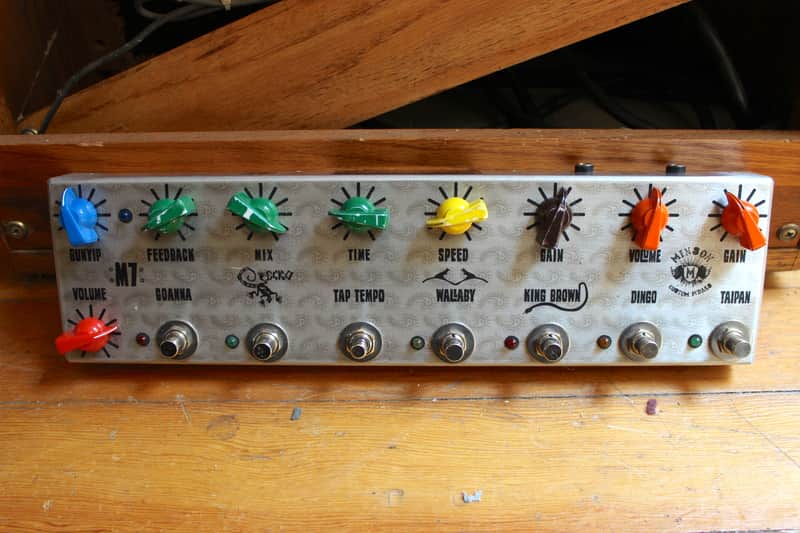 Minson Custom Pedals M7 Analog Multi-Effects 2019 image 1