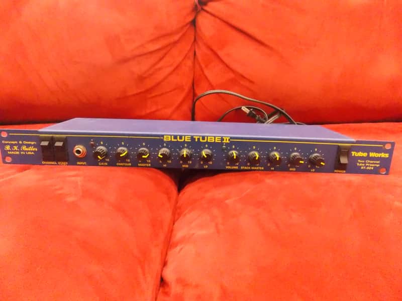 Tube Works RT-924 Blue Tube II 2 Chan Tube Pre-Amp image 1