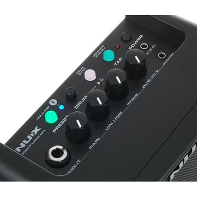 NuX Mighty Lite BT MKII 3-watt Desktop Modeling Amplifier - Black w/ Red image 4