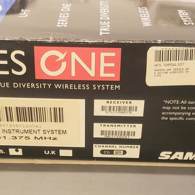 Samson Series One UHF True Diversity Instrument Wireless System image 2