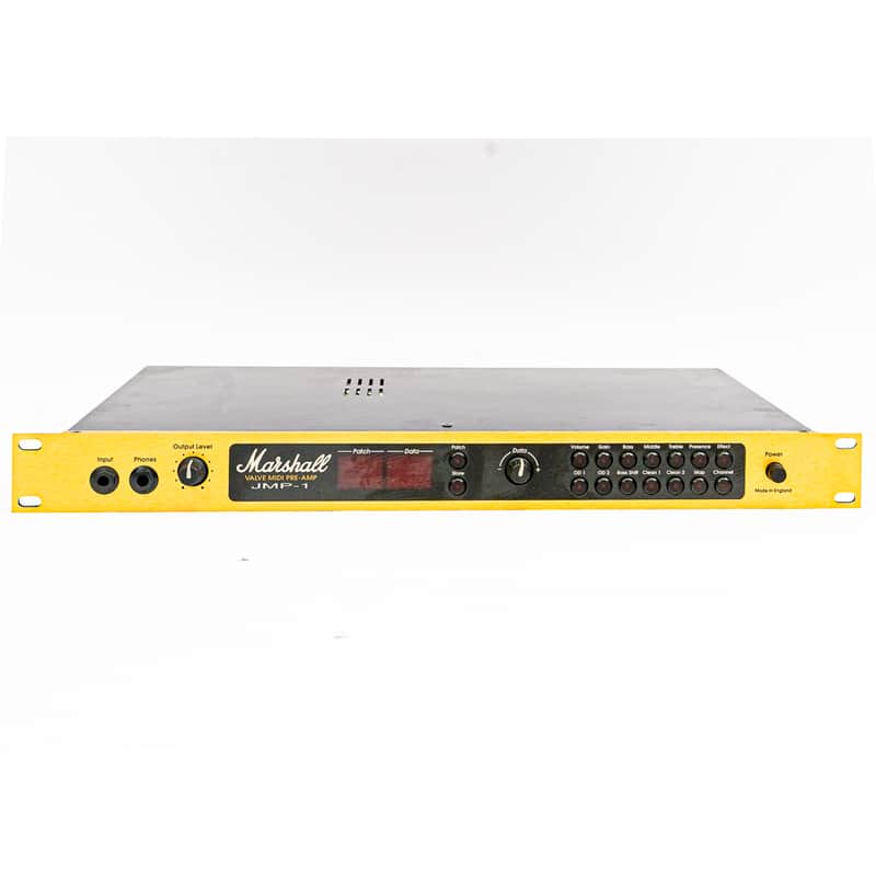 Marshall JMP-1 Valve MIDI Guitar Preamp Rackmount Tube Preamp w/ Speaker Out image 1