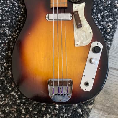 Multivox Marvel Bass 1955 Sunburst - Extremely Rare image 7