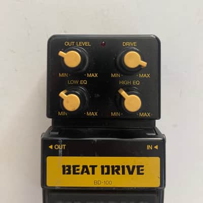 Yamaha BD-100 Beat Drive Overdrive Rare Vintage Guitar Effect Pedal MIJ Japan image 2