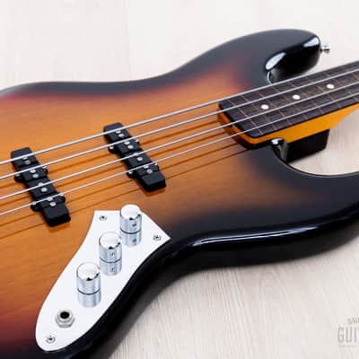 2008 Fender Jazz Bass Fretless '62 Vintage Reissue JB62-FL, Near-Mint w/ USA Pickups, Japan CIJ, Jaco image 6