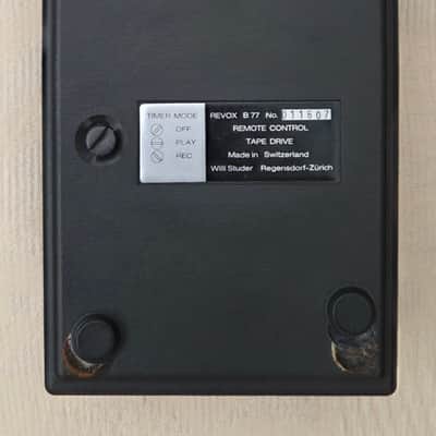 Revox B77 remote for B77 & PR99 with original 10-Meter Cable image 2