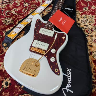 *NEW IN BOX* 2025 Fender Japan Traditional II 60's Jazzmaster FSR Olympic White + Headstock w/ Pure Vintage Pickups & Gold Hardware, Kurosawa Music Exclusive Limited Edition, MIJ JD25 image 2