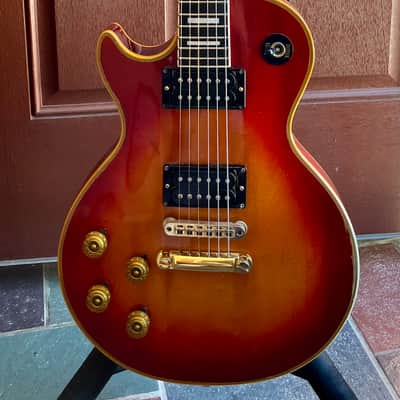 Left Handed 1973 Gibson Les Paul Custom - Cherry Sunburst image 1