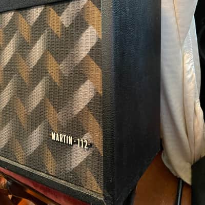 Martin 112     1x12 tube. amplifier.   super rare 1960 grey image 2