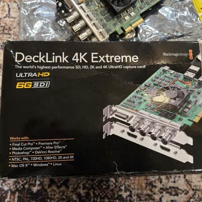 Blackmagic Desig Decklink 4K Extreme 6G SDI mid-2000's image 1