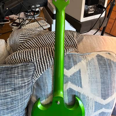Gibson SG Deluxe 2013 - Lime Burst image 3