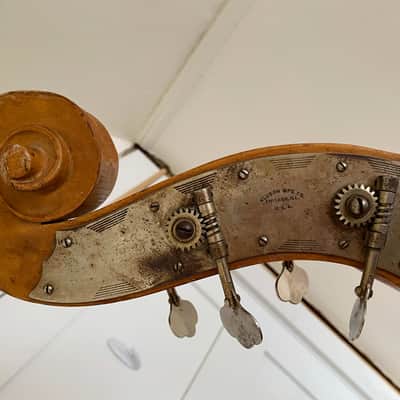 Kay 1938 C4 Concert Blonde 3/4 Upright Bass image 6