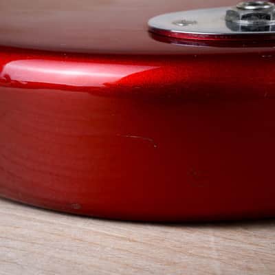 Fender MG-69 Mustang Reissue MIJ 2010 Candy Apple Red w/ Matching Headstock Japan w/ Bag image 6