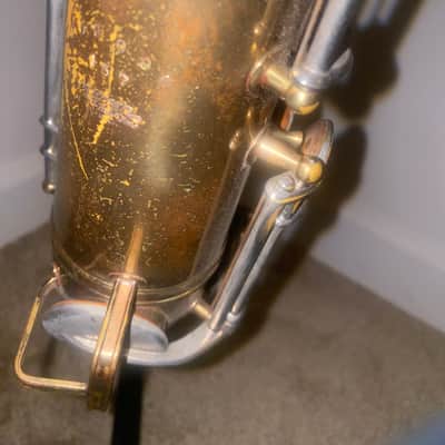 Vintage buescher Aristocrat series III Tenor saxophone, post Big G SN359090 image 13