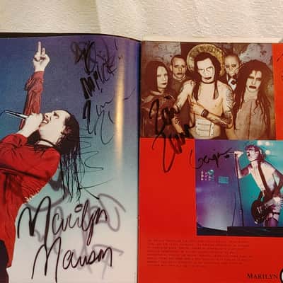 OZZFEST 97/2001 TOUR PROGRAMS SIGNED OZZY/PANTERA/TYPE O NEGATIVE/MARILYN MANSON image 13
