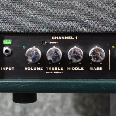 Trace Elliot Trident H100 100 watt 3 channel Tube Amp Head Vintage 90s w Factory Footswitch & FAST Shipping image 2