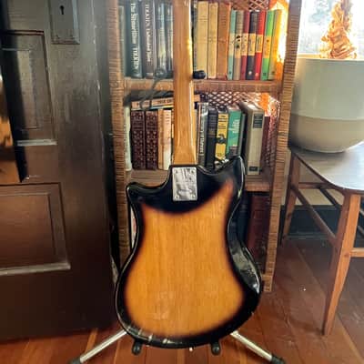 Melody Plus RD4V 1965 4 Pickup Sunburst Vintage Electric Guitar Teisco Kawai Guyatone image 2