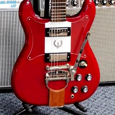 2024 Epiphone Crestwood Custom (Tremotone) Electric Guitar w/ Case! Cherry Red! VERY NICE!!! image 3