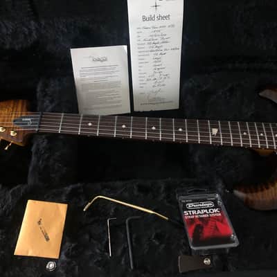 Knaggs Severn Semi Hollow HSS T2 2022 - Semi-gloss Sunflower Burst image 9