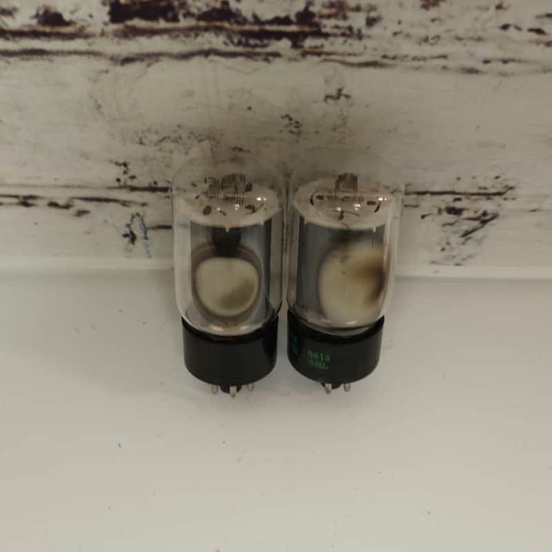 1986 Phillips ECG JAN 6L6WGB Vacuum Tubes image 1