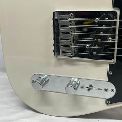 Fender Deluxe Nashville Telecaster Tele Electric Guitar - White Blonde image 5