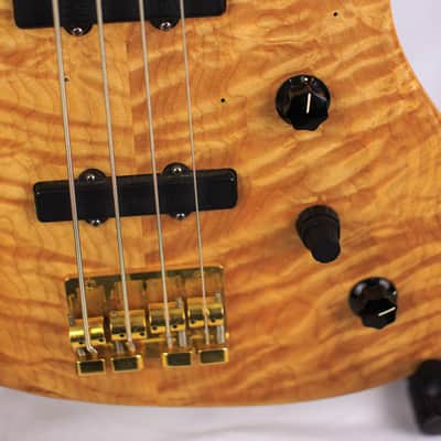 Warmoth Jazz Bass Natural image 7