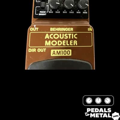Behringer AM100 Acoustic Modeler 2000s - Brown X13958 image 2